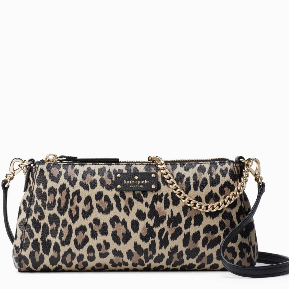 🆕 kate spade ♠️ crossbody, leopard